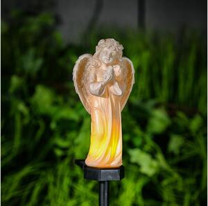 Lampada solare a LED/1,2V 300 mAh IP44 a forma di angelo