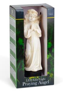 Lampada solare a LED 1,2 V 300 mAh IP44 a forma di angelo