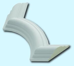 Set di elementi angolari NMC Z103 ARSTYL Noel Marquet Elemento decorativo classico bianco 4 pezzi