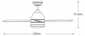 Lucci air 513075 - Plafoniera LED LED/25W/230V 3000/4200/6500K + TC
