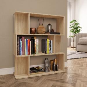 Libreria bassa finitura legno chiaro rovere L140 cm EPURE