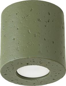 Sollux SL.1841 - Faretto ORBIS 1xGU10/10W/230V cemento/verde