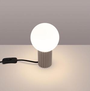 Sollux SL.1746 - Lampada da tavolo HALO 1xG9/8W/230V diametro 12 cm beige