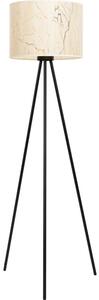 Sollux SL.1854 - Lampada da terra NEVIA 1xE27/15W/230V marmo/beige