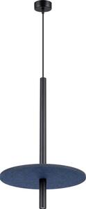 Sollux SL.1881 - Lampada a sospensione su cavo FELTRO 1xG9/8W/230V nero/blu