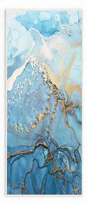 Tappeto blu lavabile 80x150 cm Blue Waves - Oyo Concept