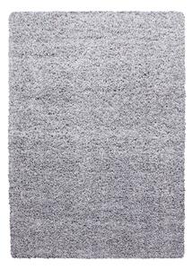CosmoLiving Tappeto Prabal Grigio, Polipropilene, 240x300 Cm, Motivo Marocchino, Pelo Alto Morbido, Adatto Ad Alto Traffico