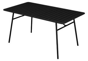 Tavolo da giardino L.160 cm in Metallo Nero - MIRMANDE di MYLIA