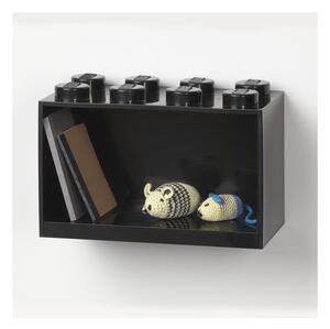 Mensola da parete nera per bambini Brick 8 - LEGO®