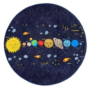 Tappeto per bambini in blu scuro ø 80 cm Comfort – Mila Home