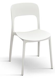 Sedia <b>Luana bianca set da 4 sedie</b>