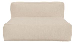 Divano 2 posti in velluto a coste Beige - NOUMARA
