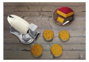 Set di 4 grattugie per robot da cucina retrò anni '50 - SMEG