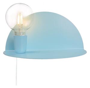 Lampada da parete blu con mensola Shelfie - Homemania Decor