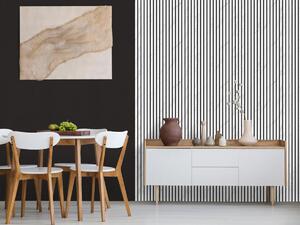 Pannello da parete acustico Finitura legno Effetto marmo Bianco Set da 3,12m² Lotto di 2 pezzi - PENCIA