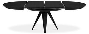 Tavolo pieghevole in rovere nero, ø 120 cm Magnus - Windsor & Co Sofas
