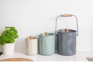 Contenitori in acciaio per rifiuti compostabili in set da 3 - Kitchen Craft