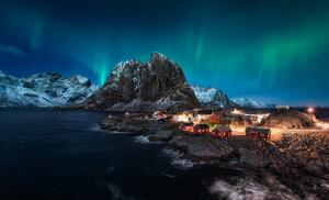 Fotografia Dancing over Hamnoy, Javier de la