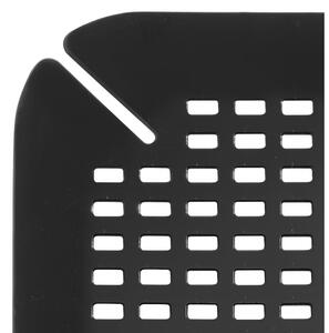 Tappeto per lavello nero , 35 x 41 cm Contour - iDesign