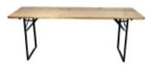 TAVOLO BIRRERIA Tavolo 220 x 80 legno 25 mm