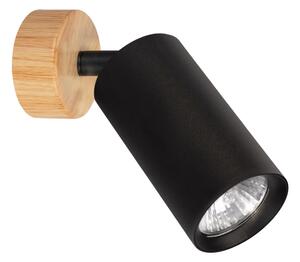 Brilagi - Faretto SELE 1xGU10/30W/230V nero/finitura rovere
