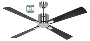 ECO NEO III 132, Ventilatore senza Luce Corpo Acciaio Spazzolato, CasaFan