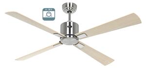 ECO NEO III 132, Ventilatore senza Luce Corpo Acciaio Spazzolato, CasaFan