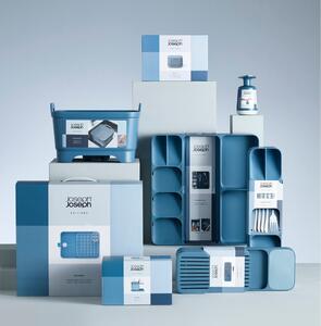 Organizzatore per cassetti da cucina blu DrawerStore Compact Sky - Joseph Joseph