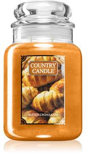 Country Candle Butter Croissants candela profumata 680 g