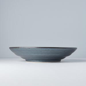 Ciotola da portata in ceramica nera e grigia Pearl, ø 29 cm Black Pearl - MIJ
