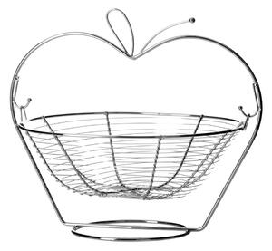 Supporto in metallo con cesto di frutta Orchard Apple - Casa Selección