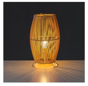 Lampada da tavolo in colore naturale con paralume in bambù (altezza 29 cm) Natural Way - Casa Selección