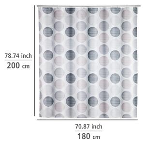 Tenda da doccia 180x200 cm Pastel Dots - Wenko