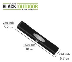 Foglio nero o separatore di fogli Black Outdoor Kitchen - Wenko