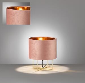 Lampada da tavolo rosa, altezza 32 cm Aura - Fischer & Honsel