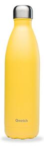 Bottiglia gialla da viaggio in acciaio inox 750 ml Pop - Qwetch