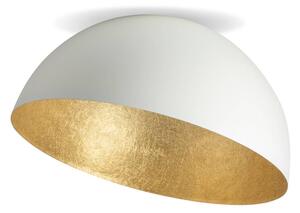 SIGMA Plafoniera Sfera, Ø 50cm, bianco/oro