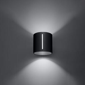 Lampada da parete nera Vulco - Nice Lamps
