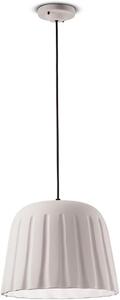 DECO' MADAME GRES C2571, Lampada a Soffitto Sospensione in Ceramica, Ferroluce