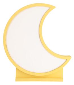 Lampada per bambini gialla Moon - Candellux Lighting