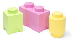 Set di 3 scatole in plastica per bambini Box - LEGO®