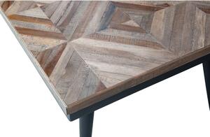 Tavolino in legno esotico Rhombic - BePureHome