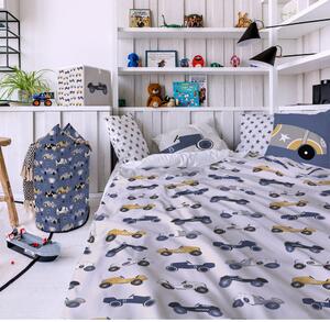 Biancheria da letto per bambini in cotone sateen , 100 x 130 cm Ralley - Butter Kings