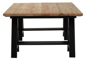 Tavolino con piano in legno di pino di colore naturale 80x140 cm Hampstead - Premier Housewares