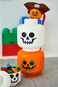 Contenitore arancione Testa di zucca L - LEGO®