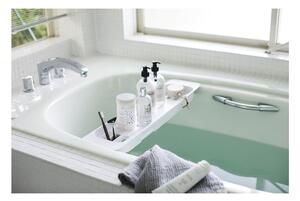 Mensola regolabile bianca per vasca da bagno Tower - YAMAZAKI
