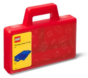 Scatola portaoggetti rossa To Go To-Go - LEGO®