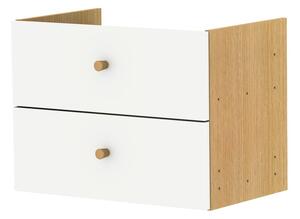Componente bianco con cassetti 43x33 cm Z Cube - Tenzo