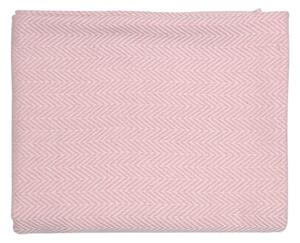 Coperta in cotone rosa Baby, 95 x 115 cm - Kindsgut