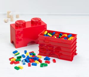 Scatola doppia rossa per l'archiviazione - LEGO®